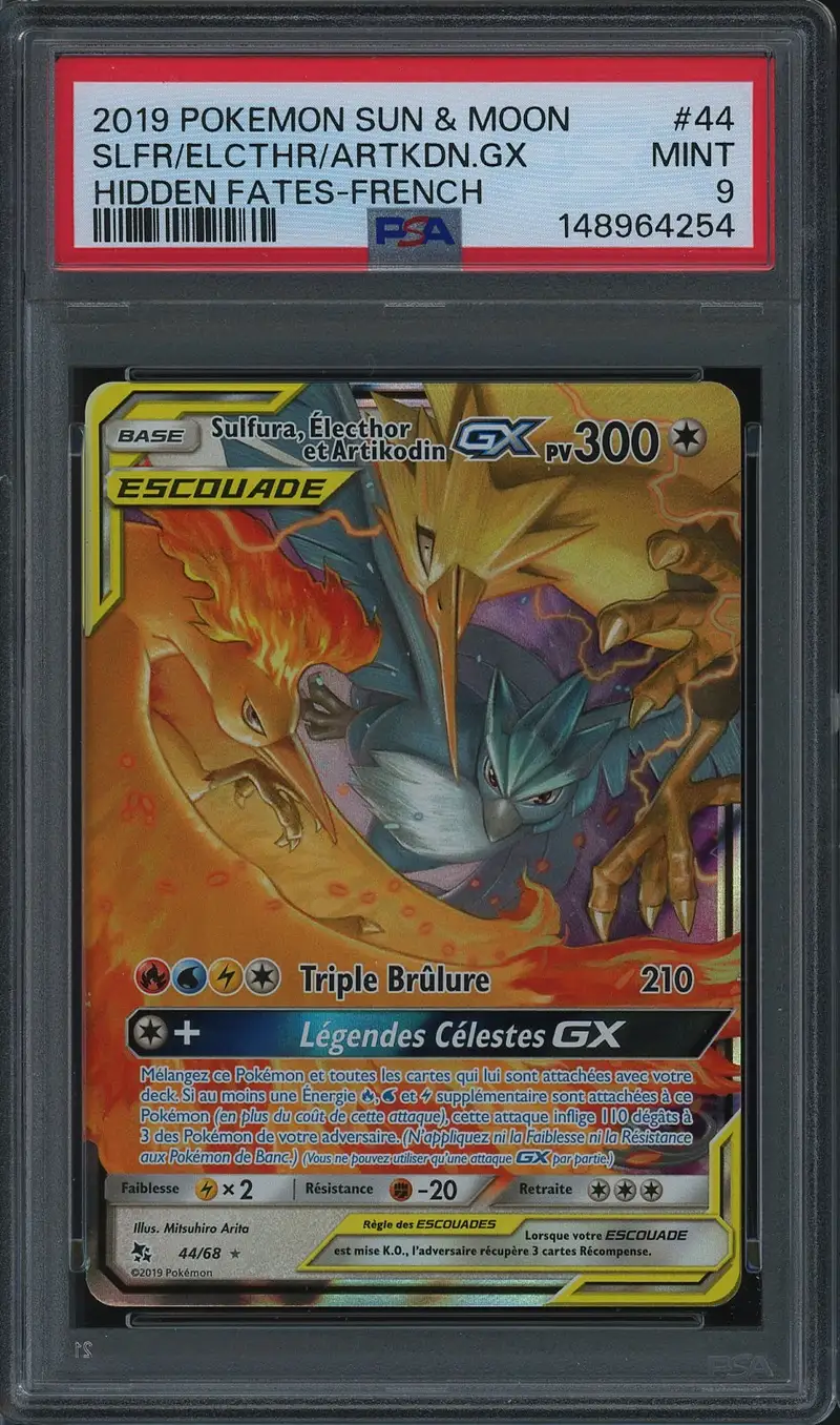 PSA 9 Sulfura, Électhor et Artikodin Gx
