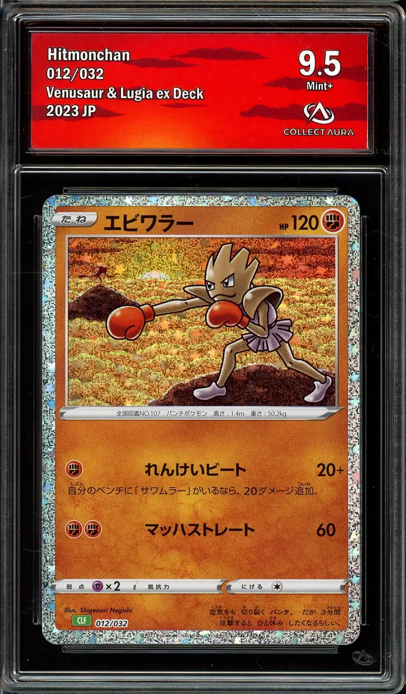 CA 9.5 Hitmonchan Holo