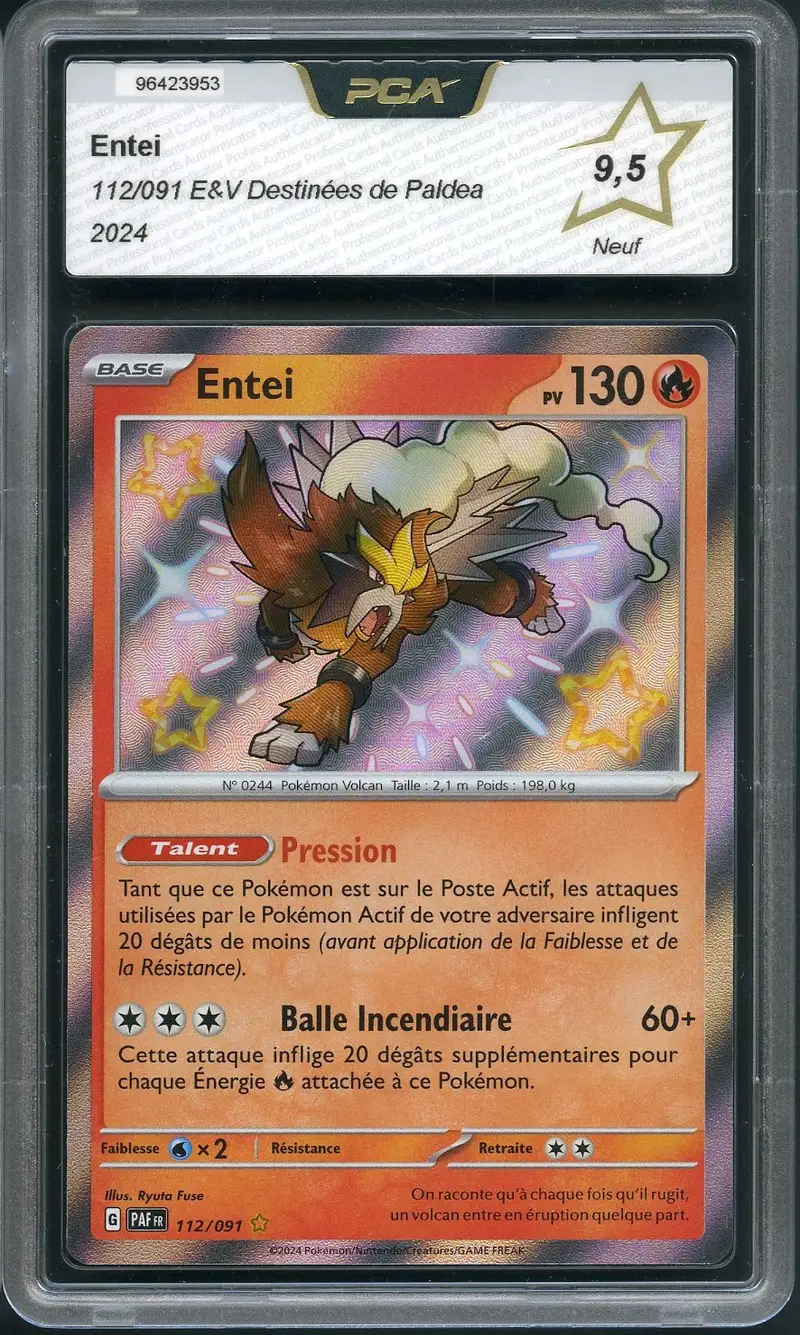 PCA 9.5 Entei Shiny