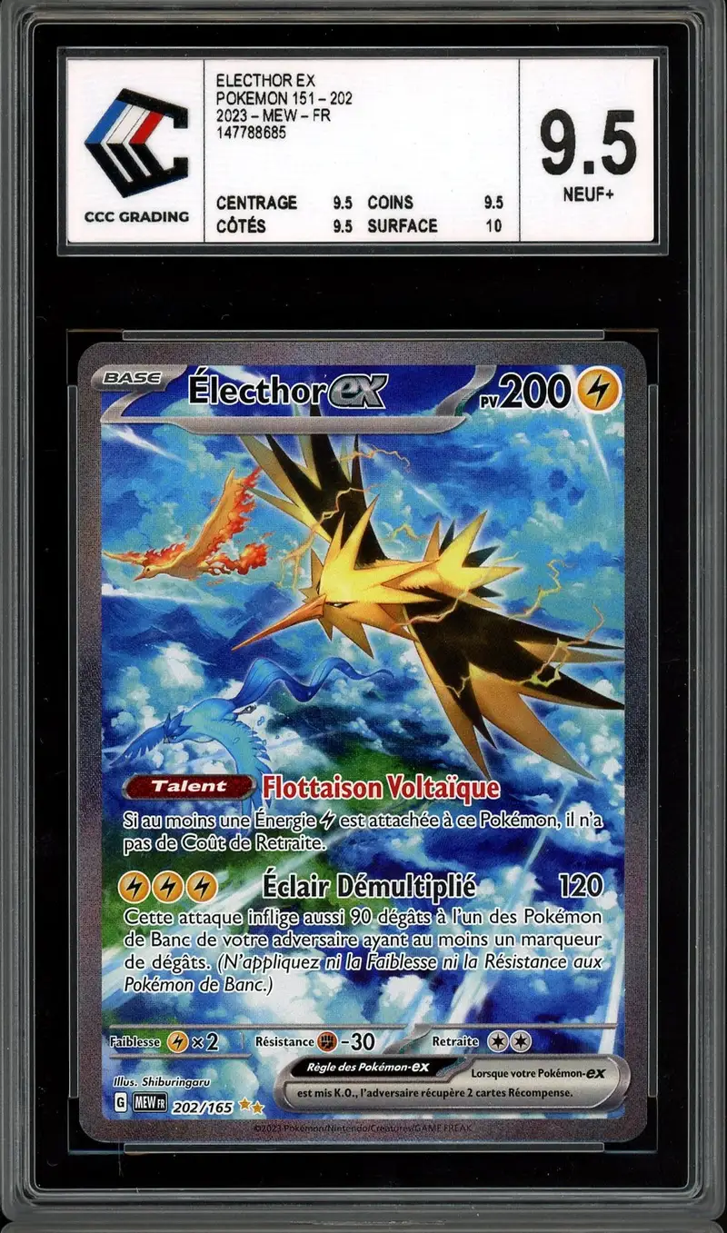PSA 10 Zapdos Ex
