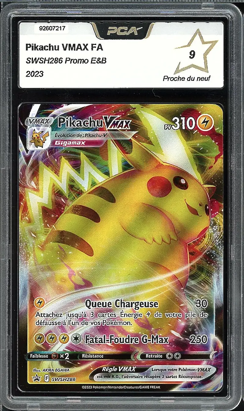 PCA 9 Pikachu VMax