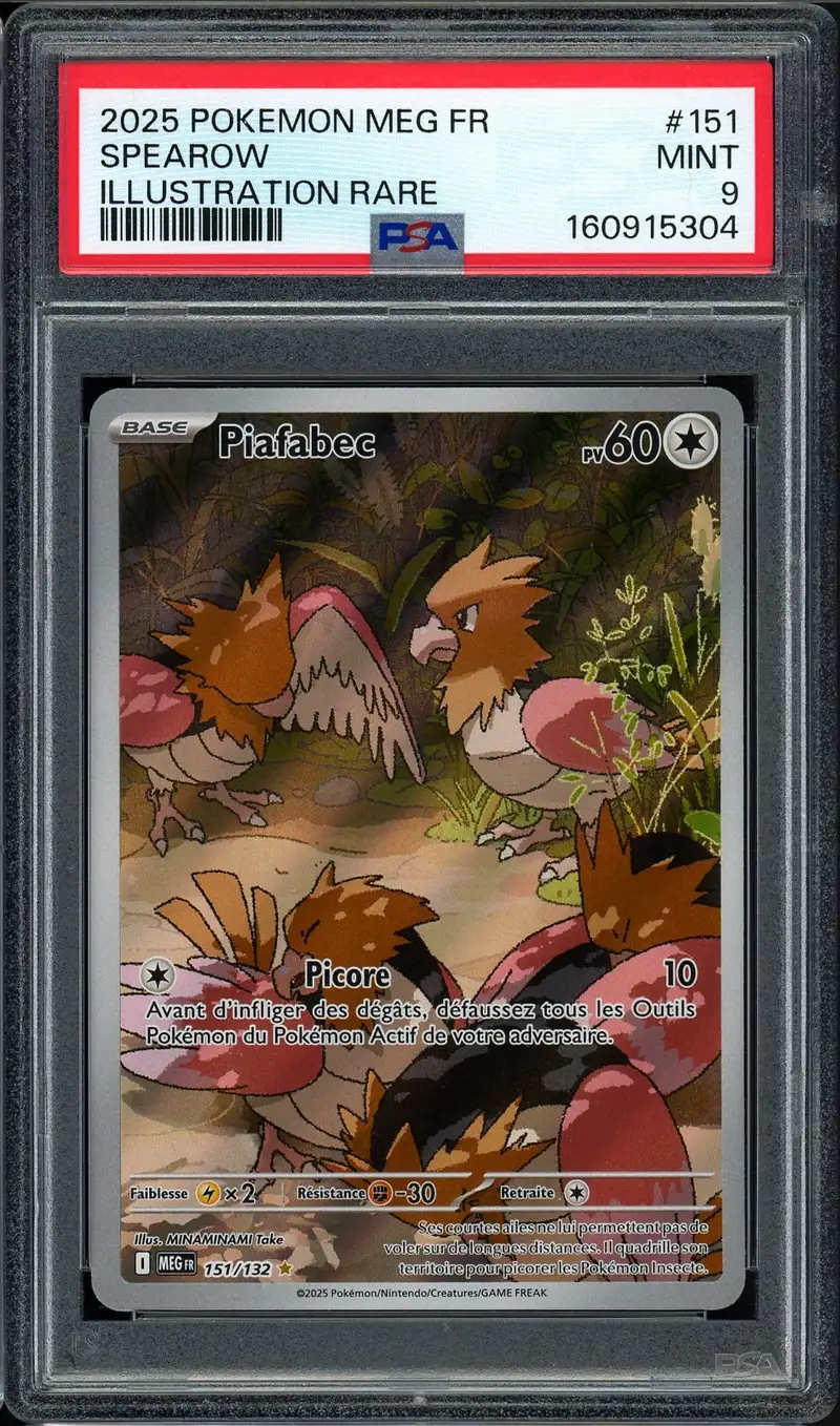 PSA 9 Piafabec