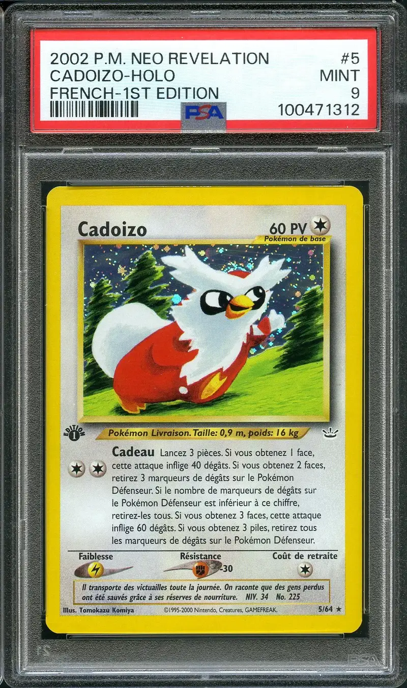 PSA 9 Cadoizo Holo