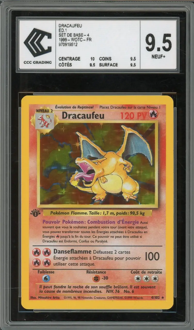 CCC 9.5 Dracaufeu Holo