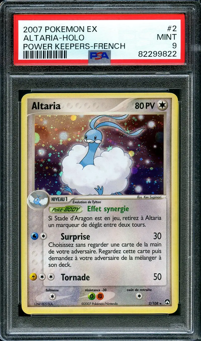 PSA 9 Altaria Holo