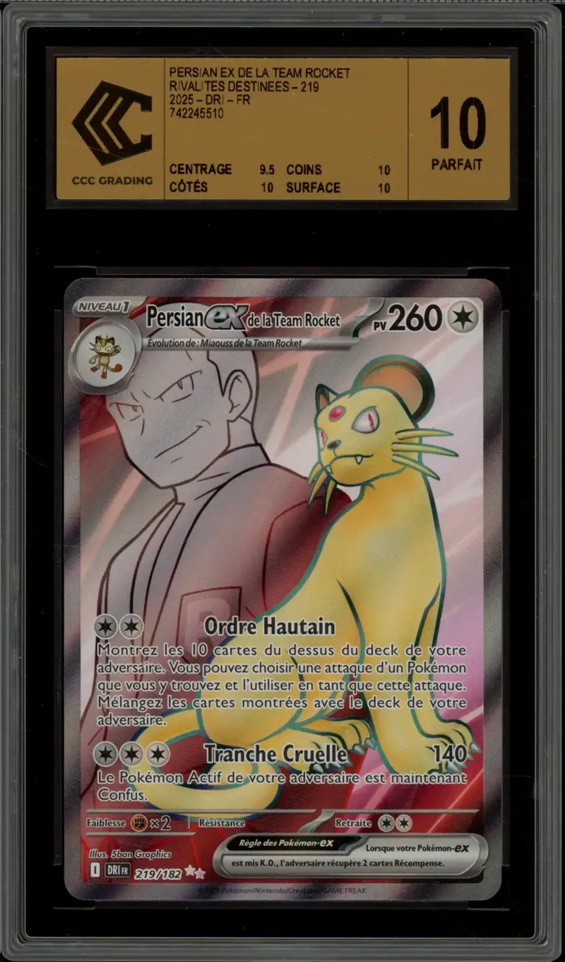 CCC 10 Persian Ex de la Team Rocket