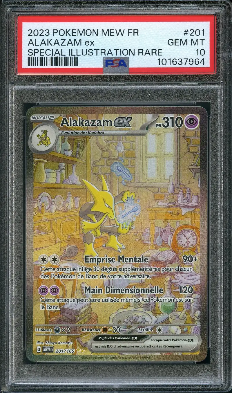 PSA 10 Alakazam Ex