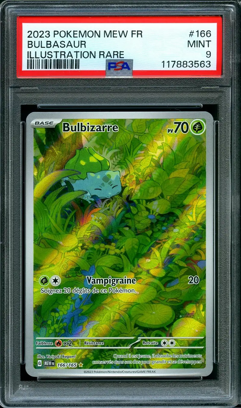 PSA 9 Bulbizarre