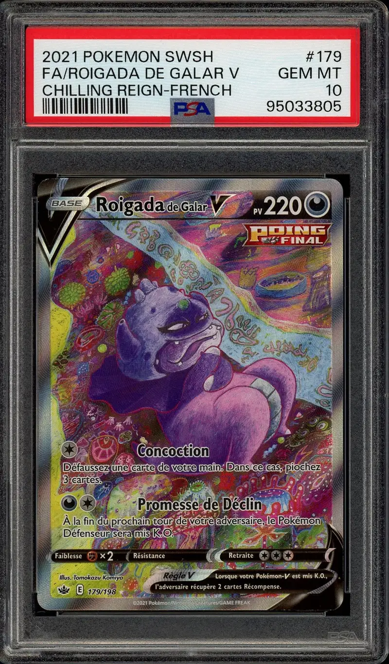 PSA 10 Roigada de Galar V