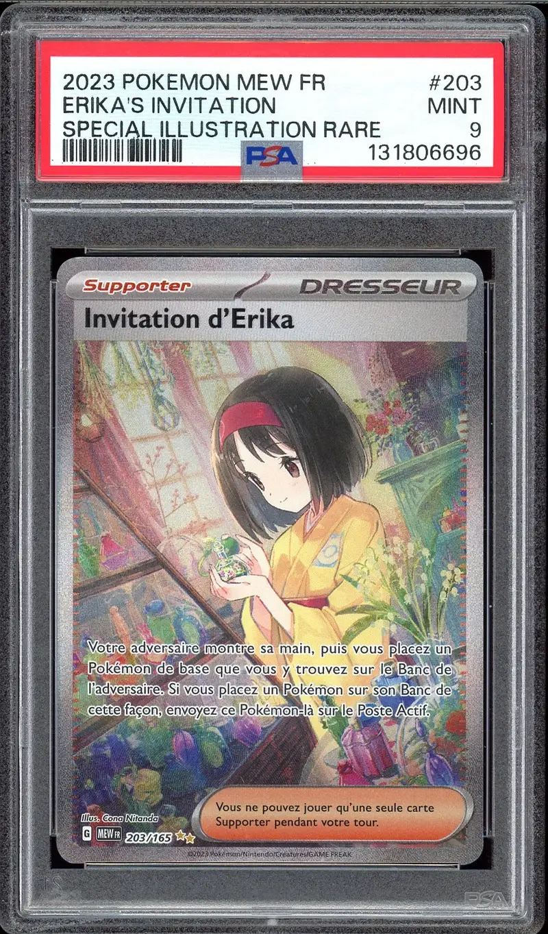 PSA 9 Invitation d'Erika