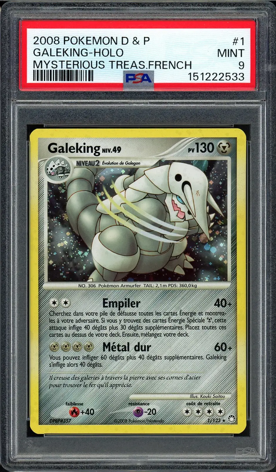 PSA 9 Galeking Holo