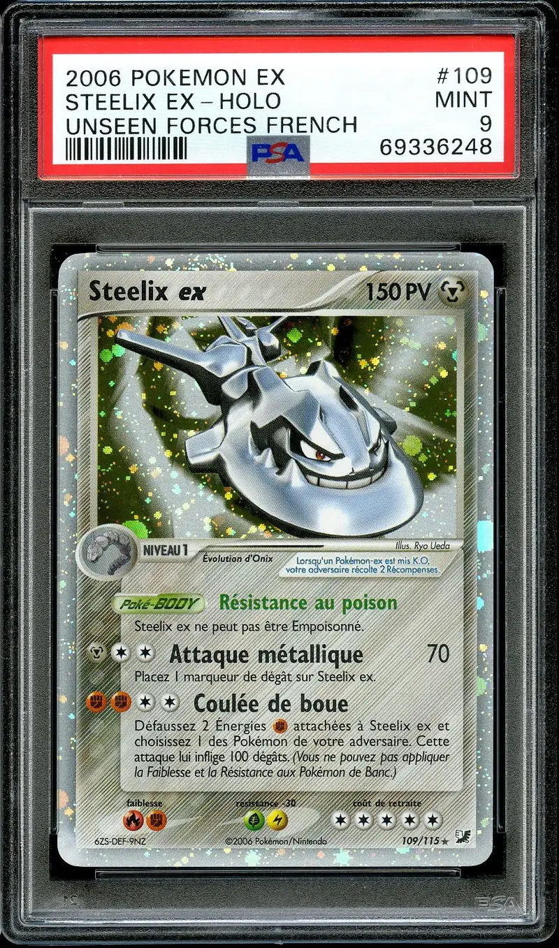 PSA 9 Steelix Ex