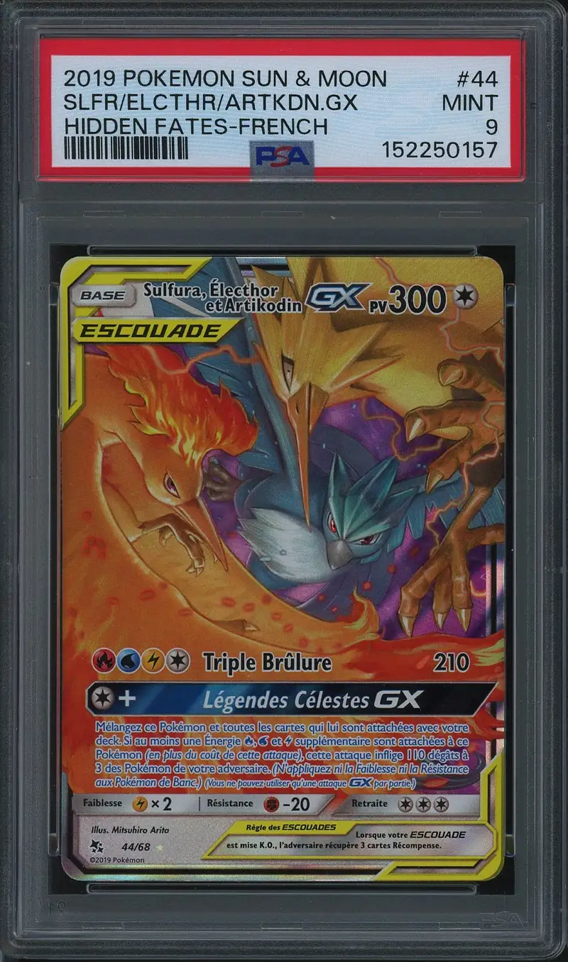 PSA 9 Sulfura, Électhor et Artikodin Gx