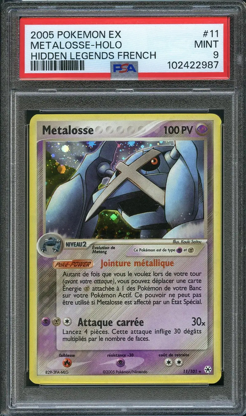 PSA 9 Metalosse Holo