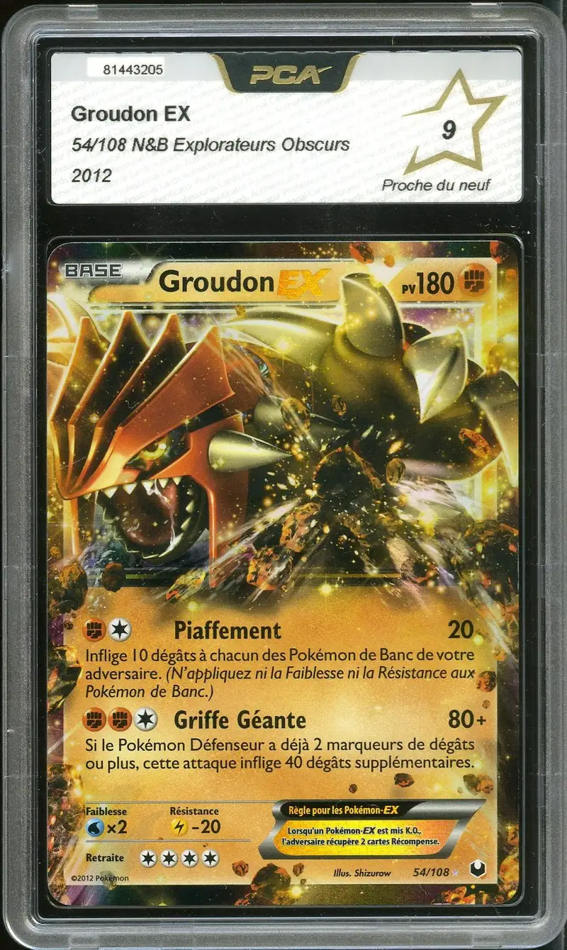 PCA 9 Groudon Ex