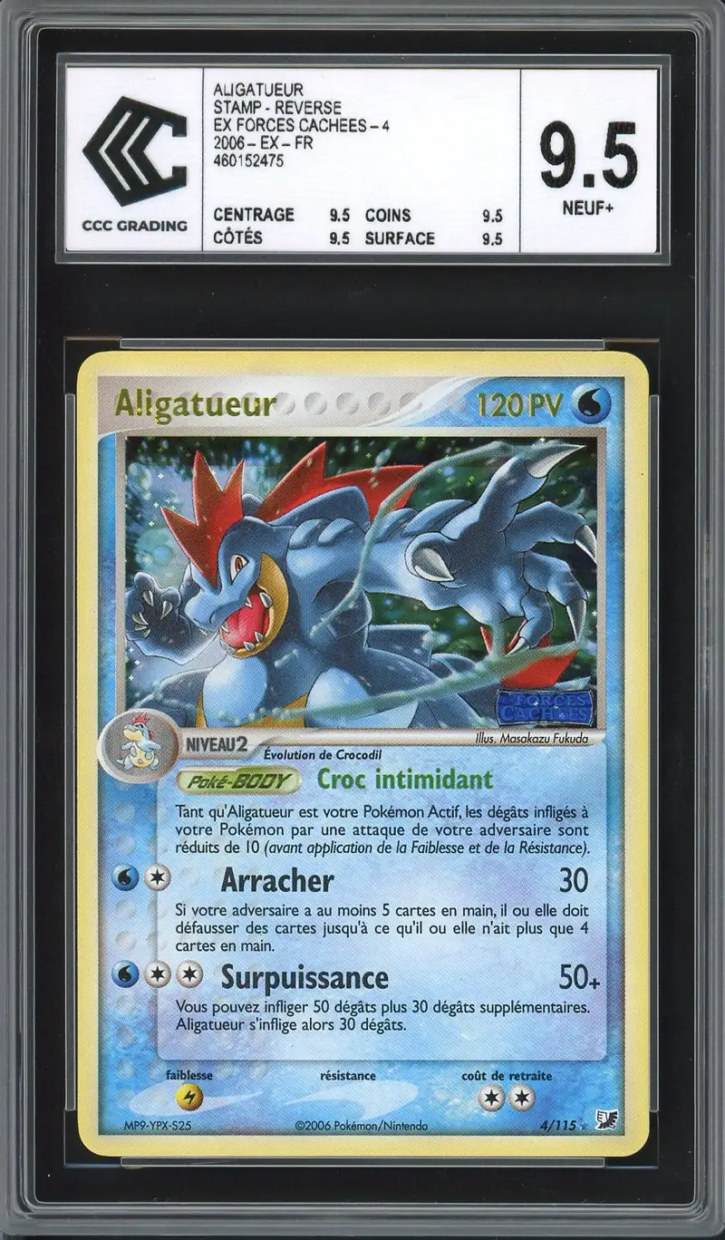 CCC 9.5 Aligatueur Holo Reverse