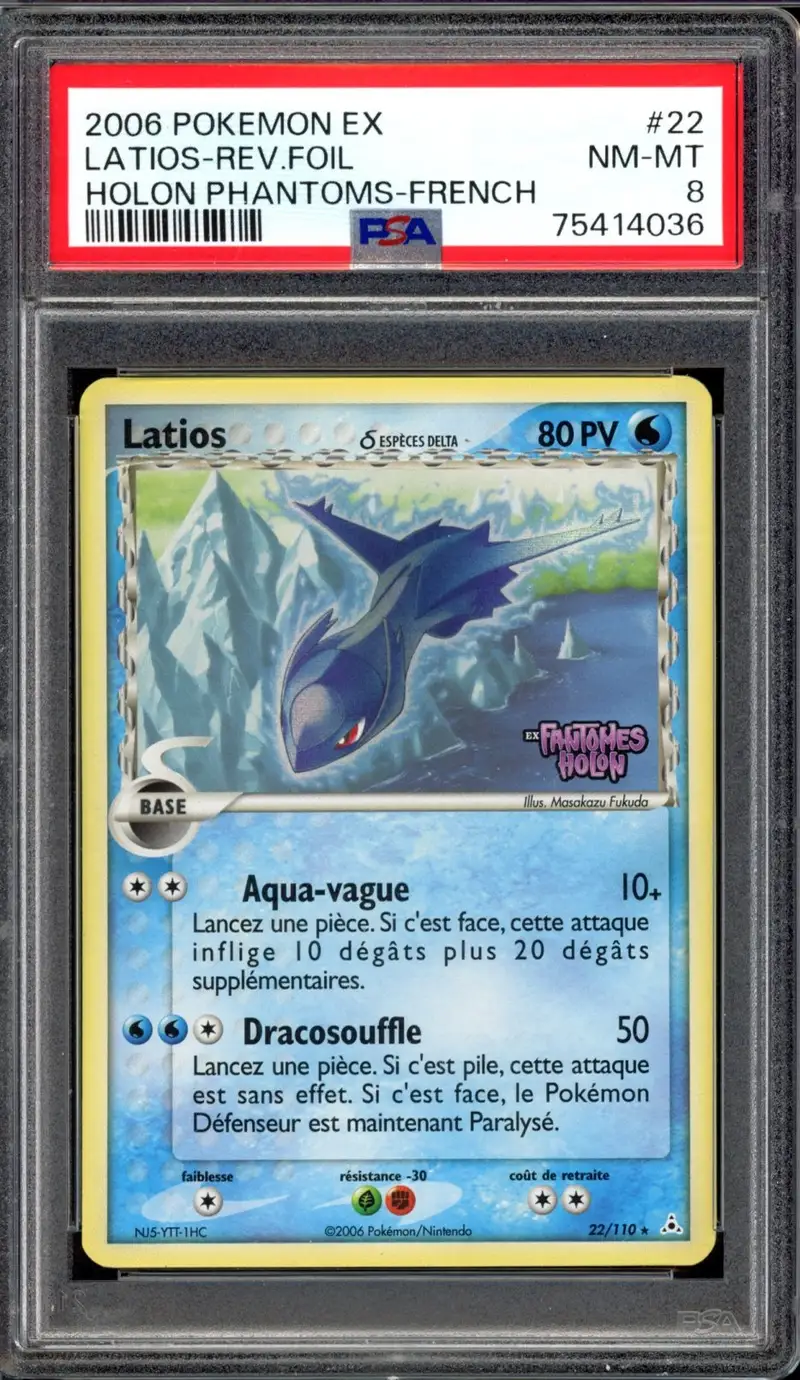 PSA 8 Latios Reverse