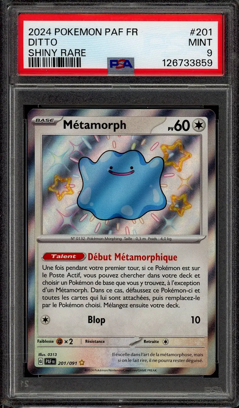 PSA 9 Métamorph Shiny