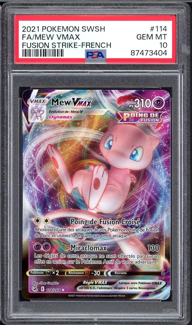 PSA 10 Mew VMax