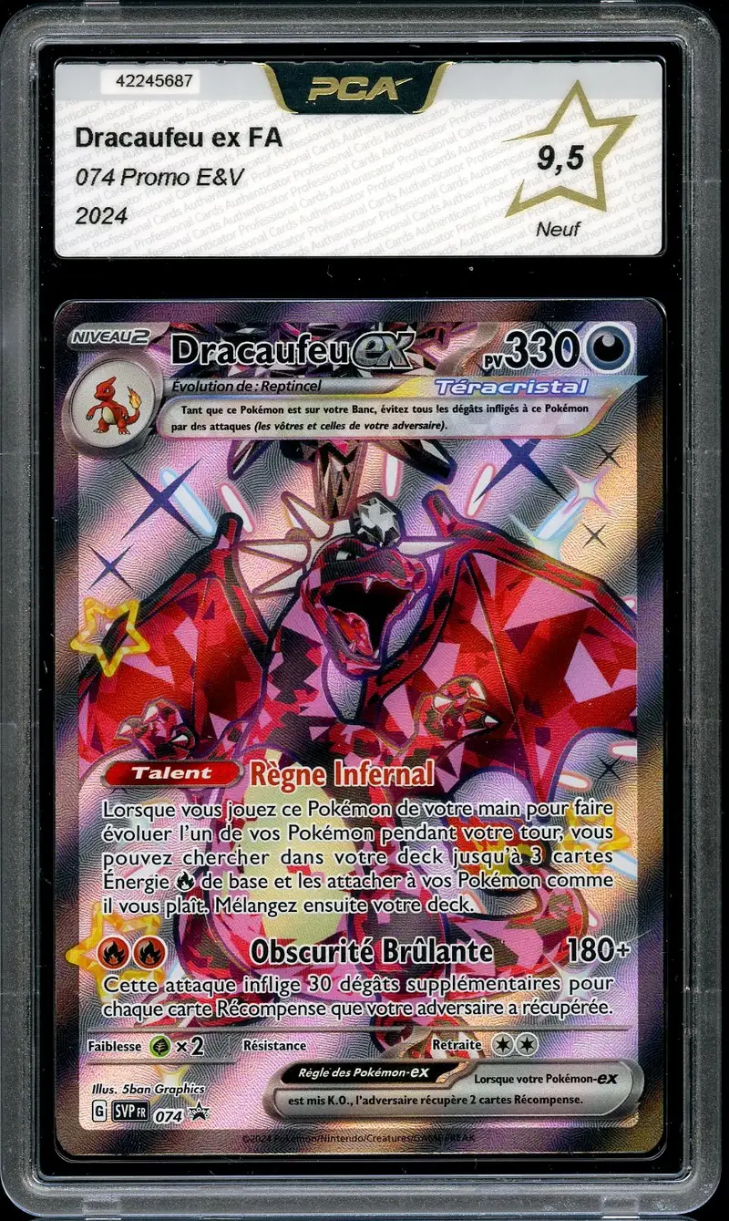 PCA 9.5 Dracaufeu Ex