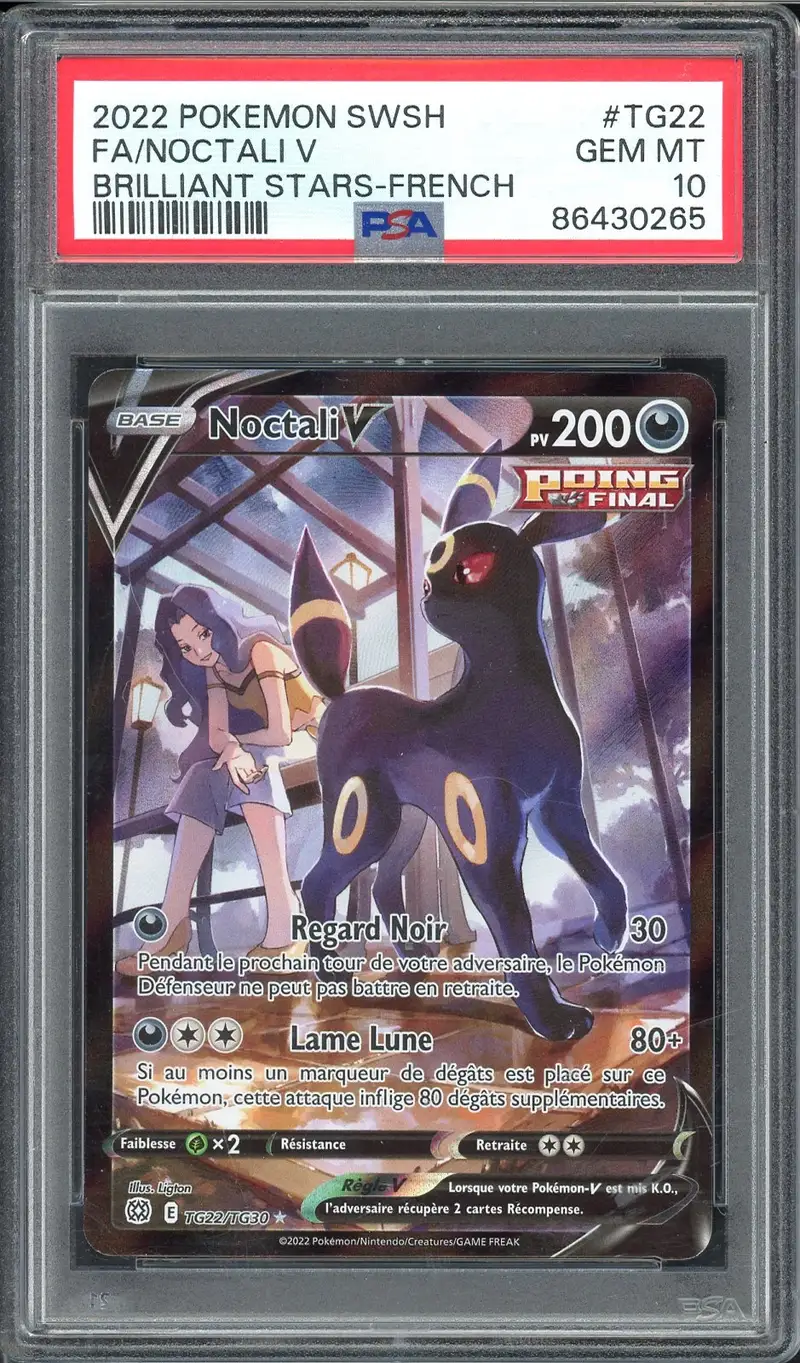 PSA 10 Noctali V