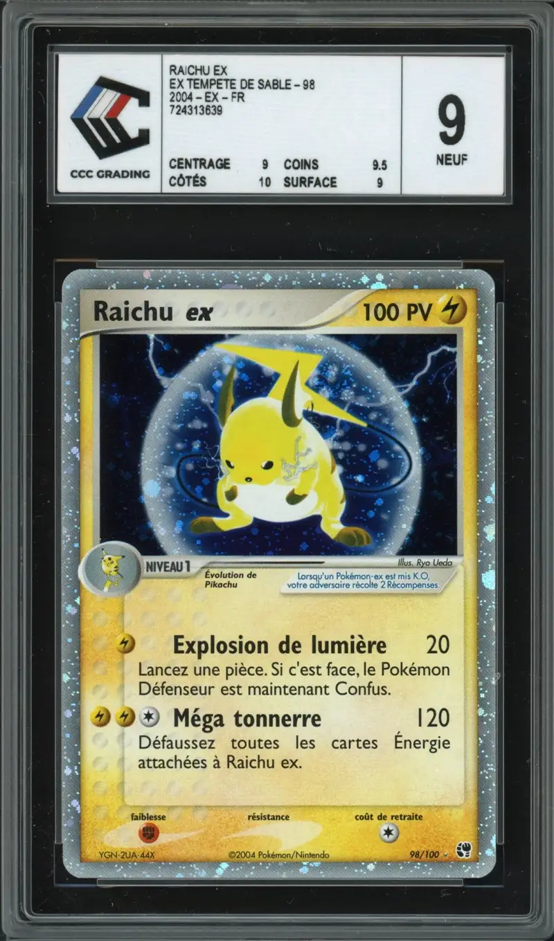 CCC 9 Raichu Ex