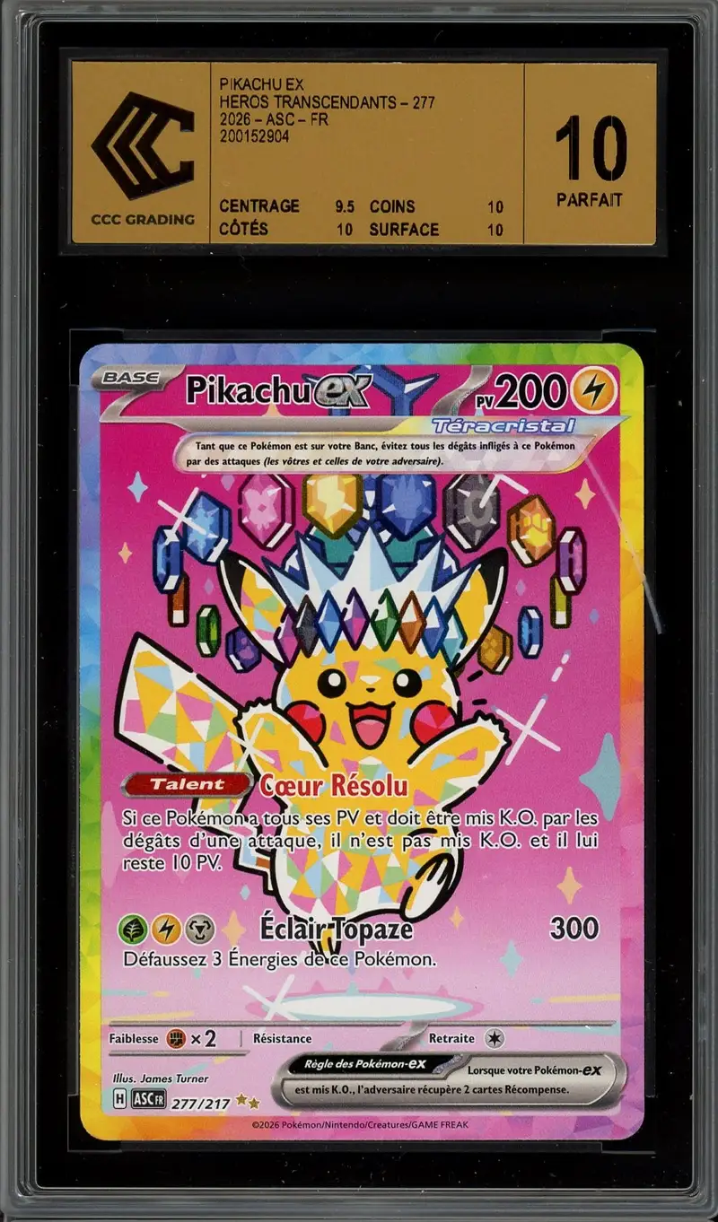 CCC 10 Pikachu Ex