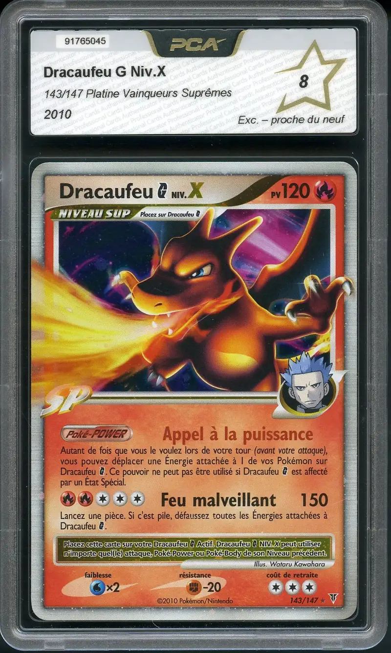 PCA 8 Dracaufeu G Niv. X