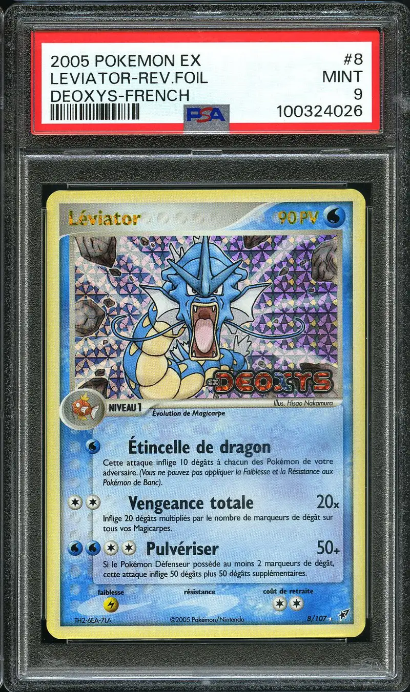 PSA 9 Léviator Rev. Holo