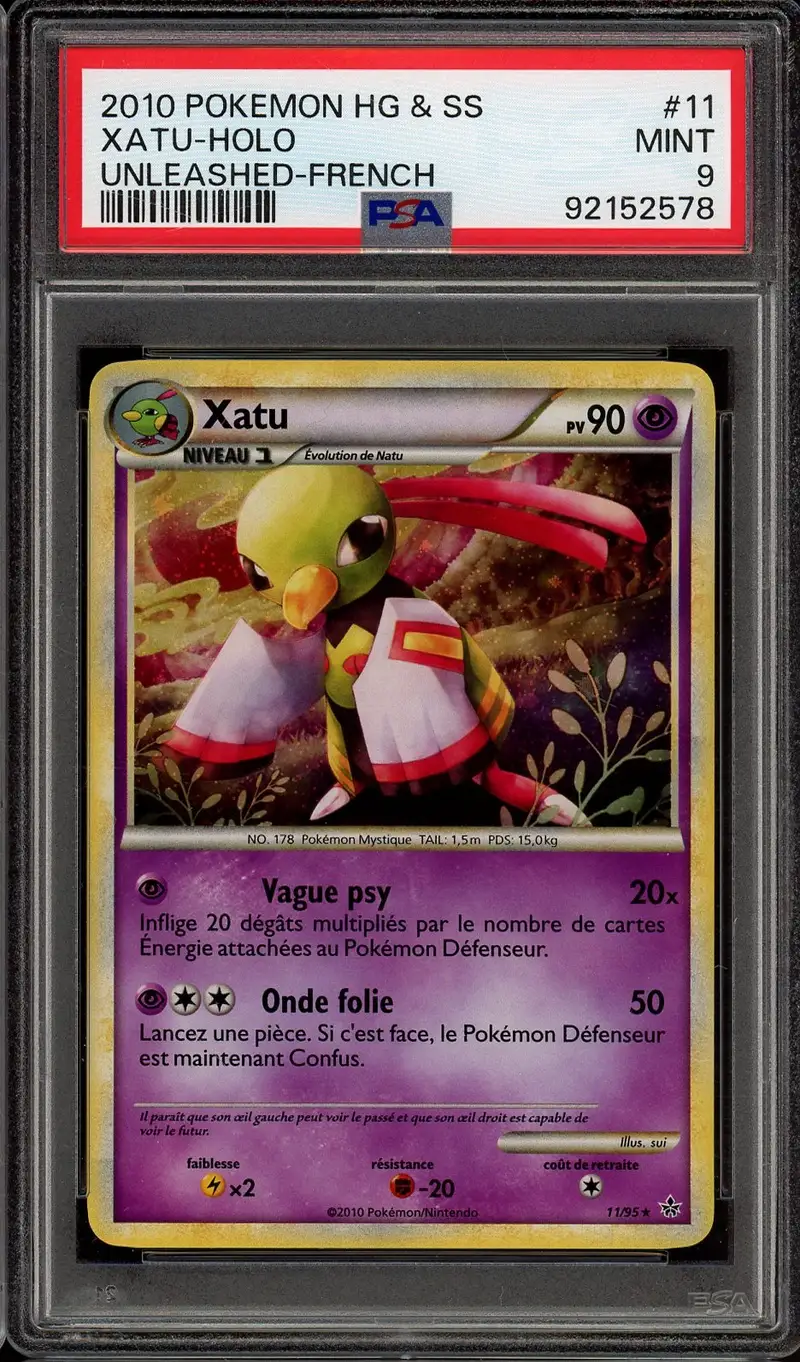 PSA 9 Xatu Holo