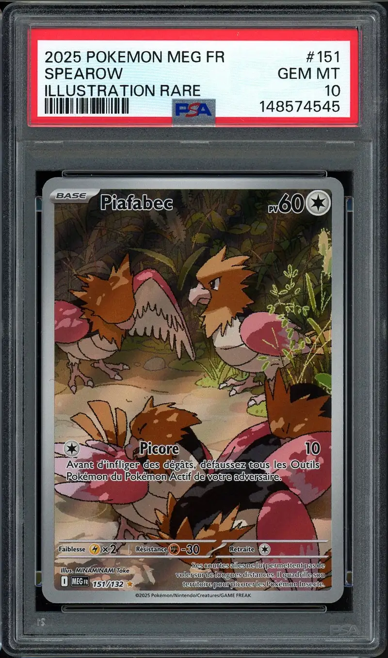 PSA 10 Piafabec