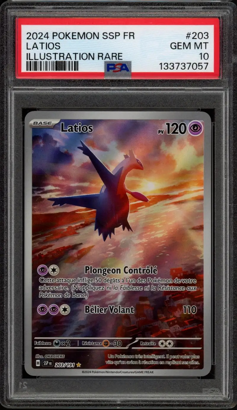 PSA 10 Latios