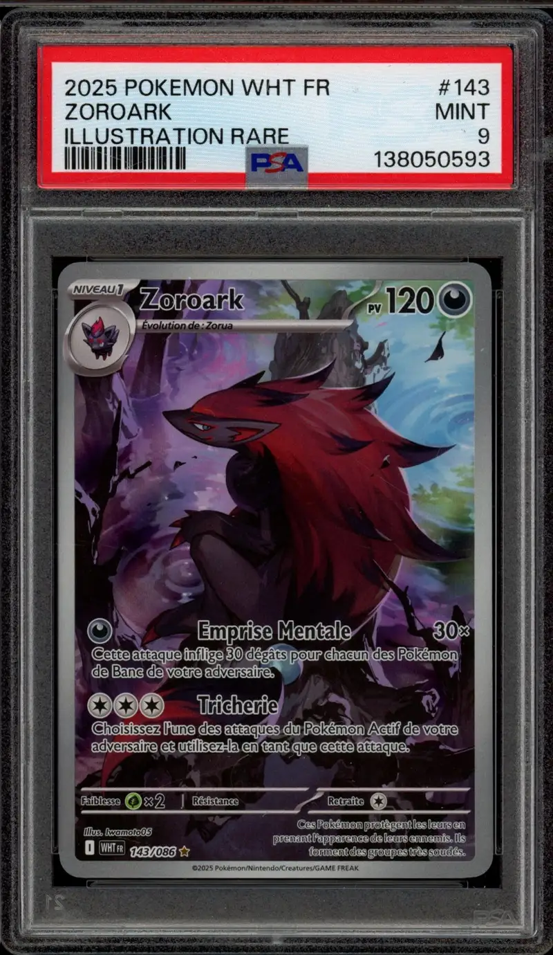 PSA 9 Zoroark