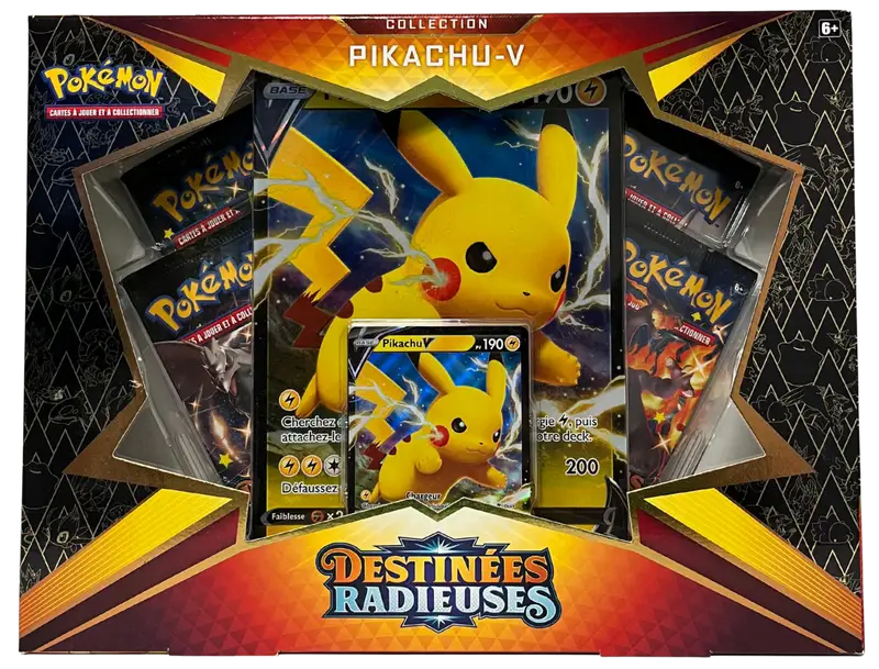 Coffret EB4.5 Destinées Radieuses Pikachu V