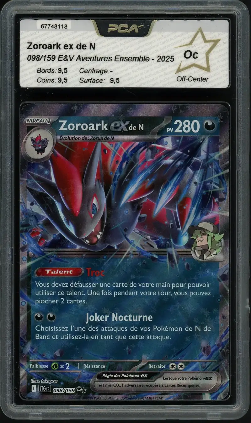 PCA Oc Zoroark Ex de N