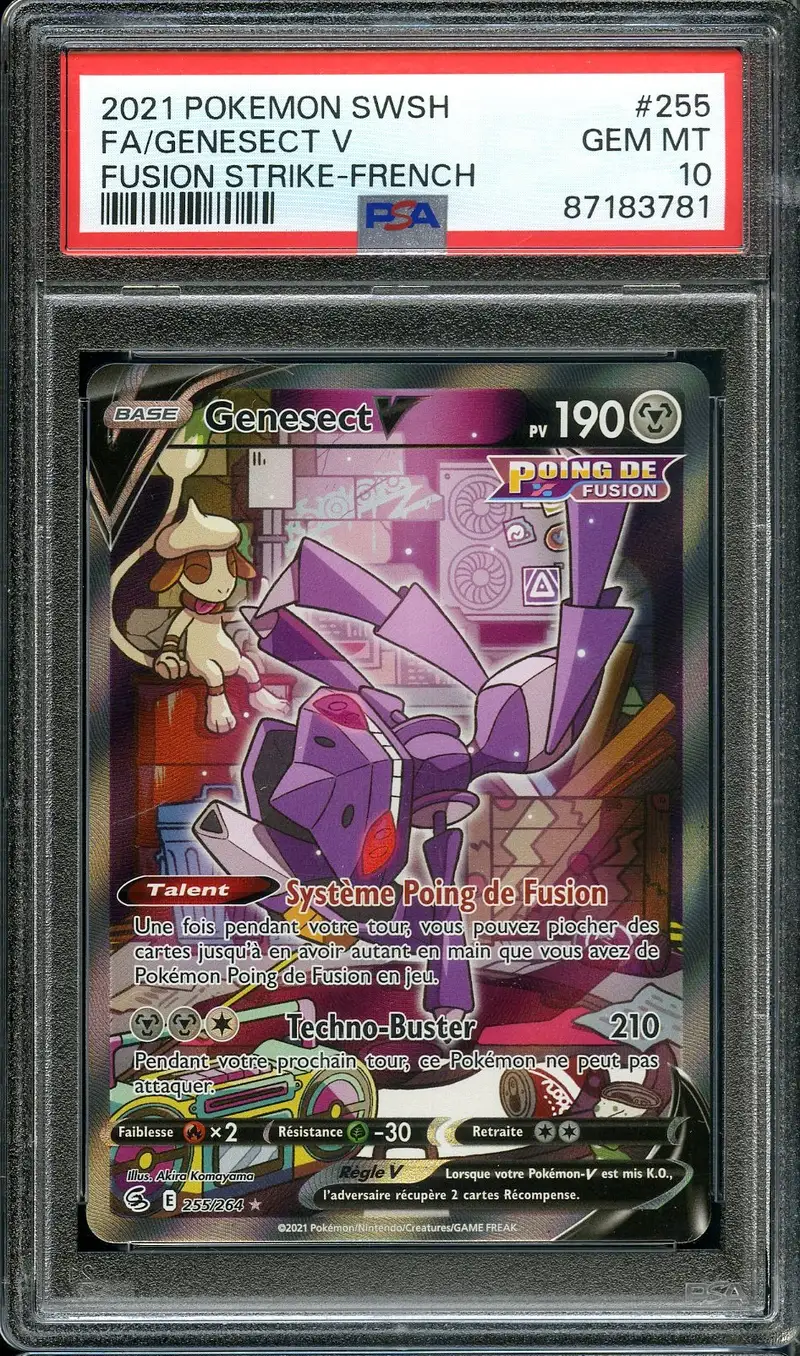 PSA 10 Genesect V