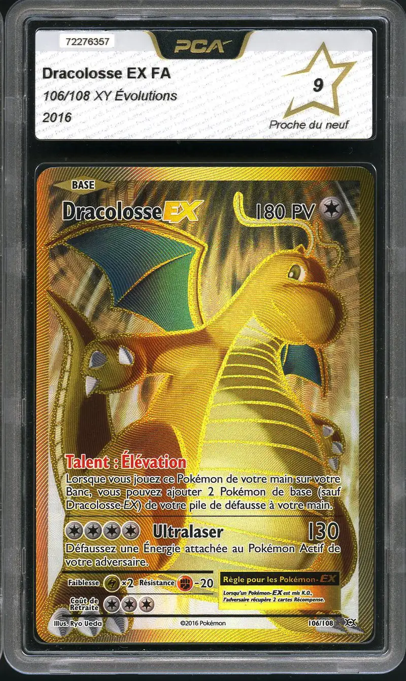 PCA 9 Dracolosse Ex Gold