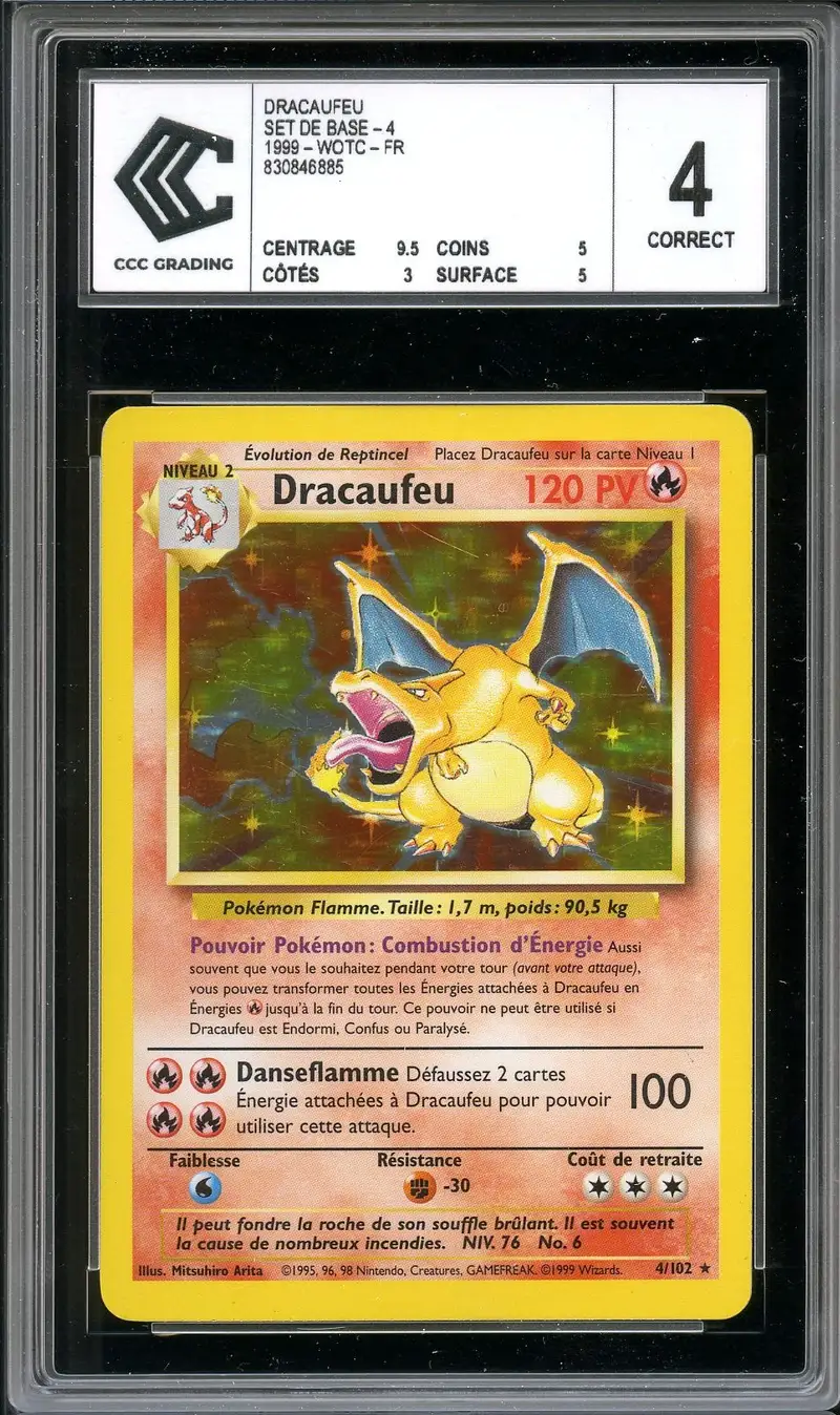 CCC 4 Dracaufeu Holo