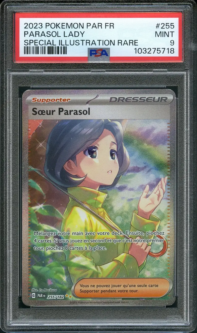 PSA 9 Sœur Parasol