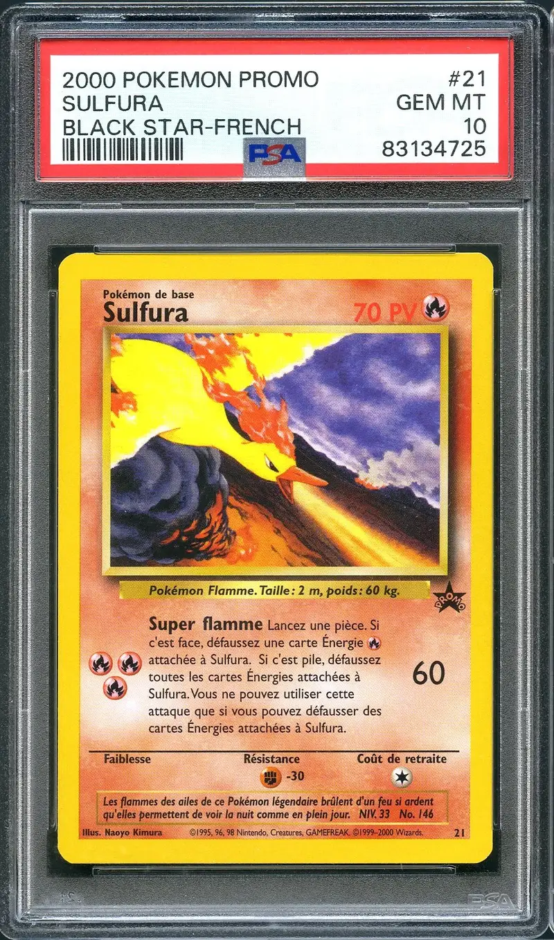 PSA 10 Sulfura