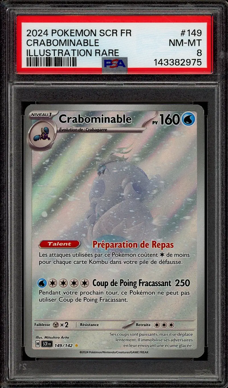 PSA 8 Crabominable