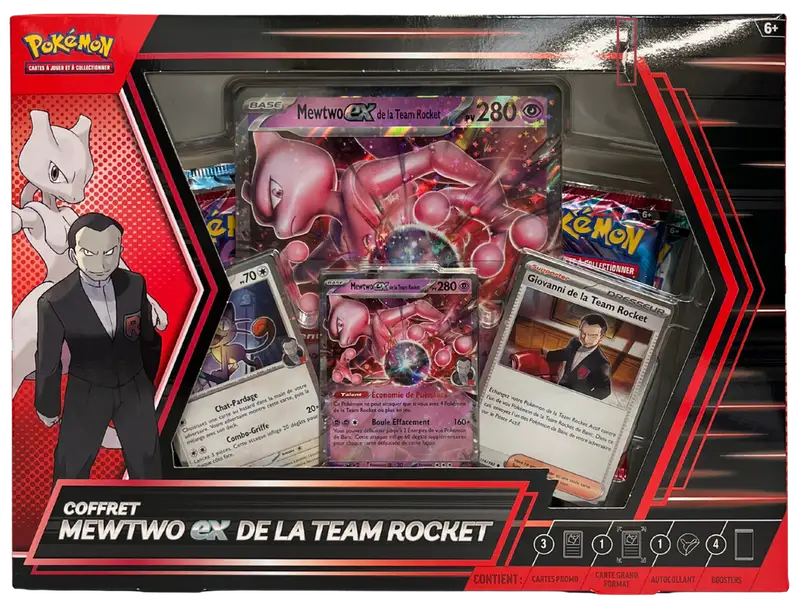 Coffret Mewtwo Ex de la Team Rocket