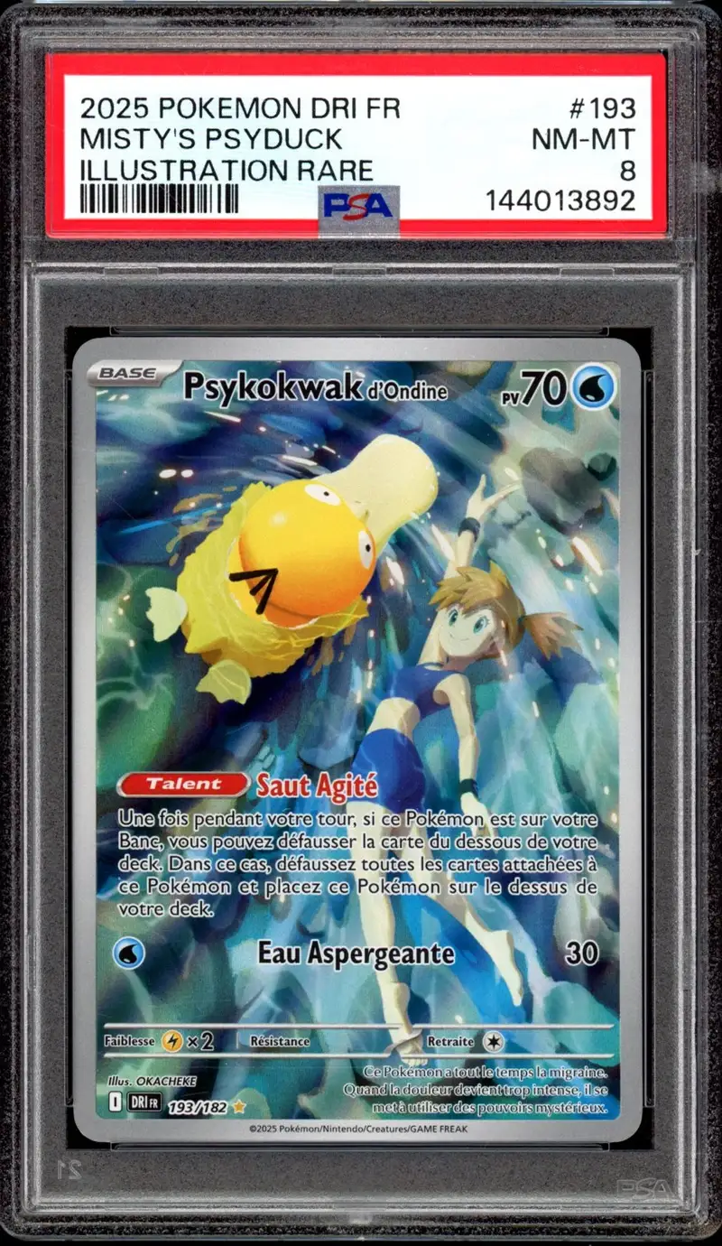 PSA 8 Psykokwak d'Ondine