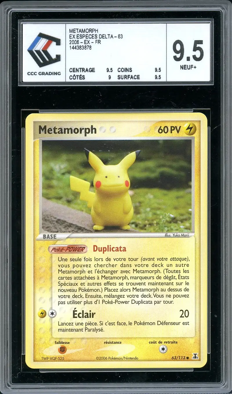 CCC 9.5 Métamorph (Pikachu)