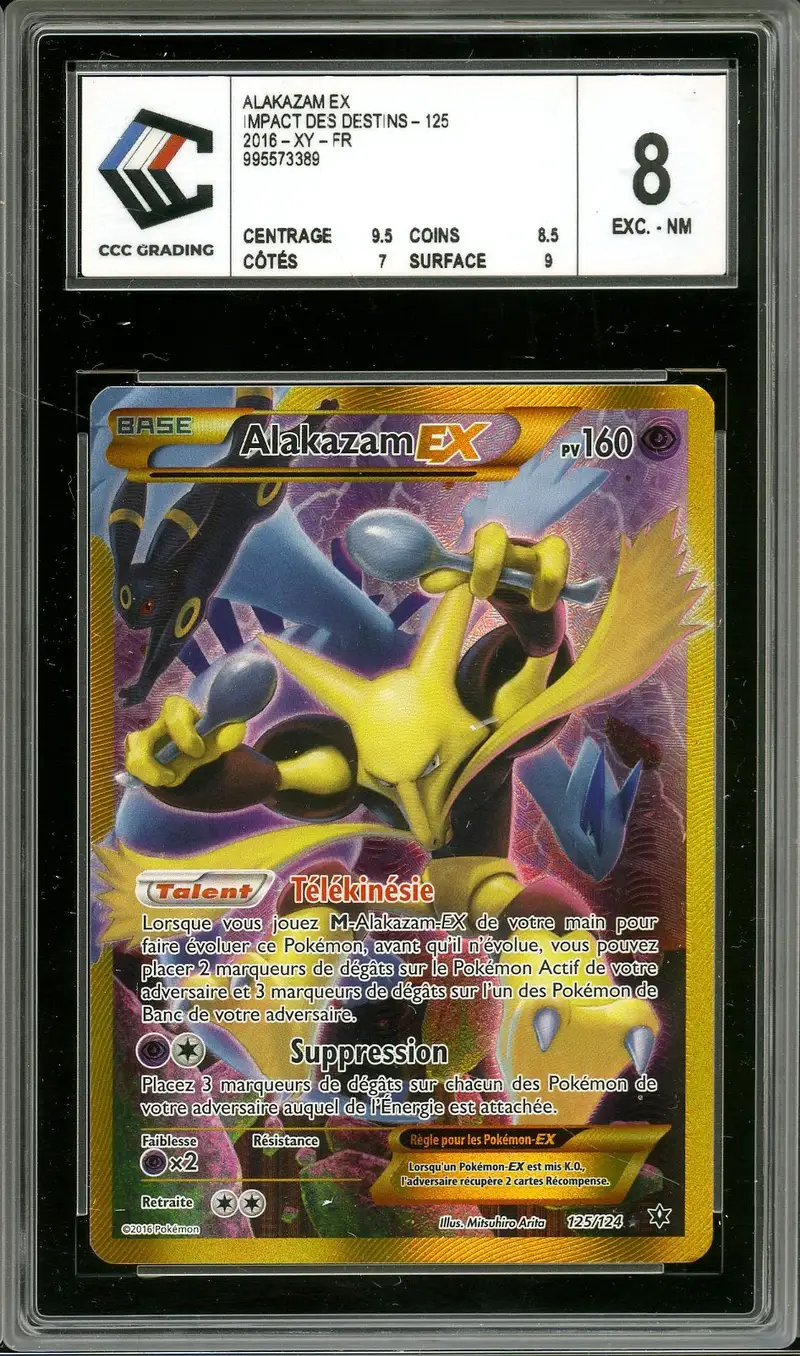 CCC 8 Alakazam Ex Gold