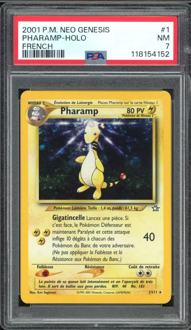 PSA 7 Pharamp Holo