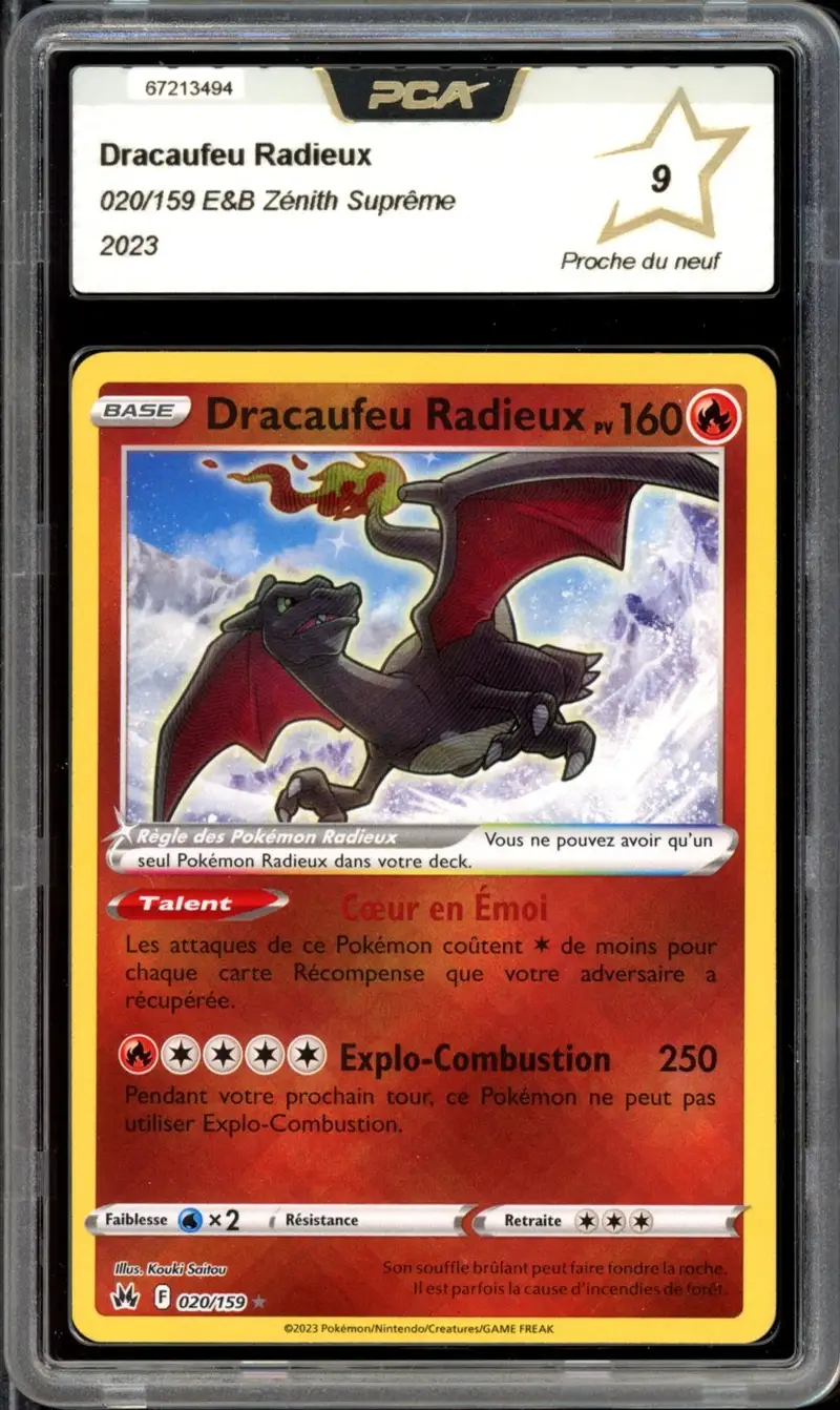 PCA 9 Dracaufeu Radieux