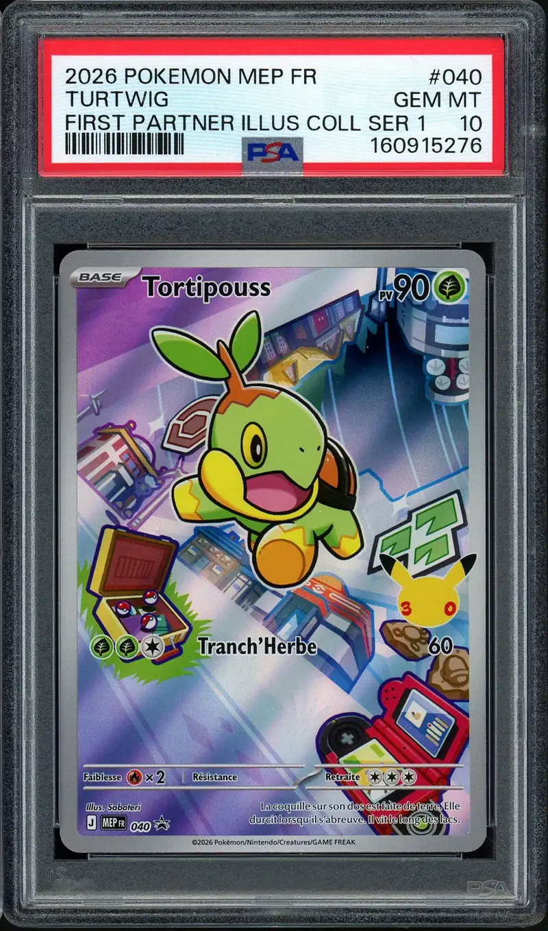 PSA 10 Tortipouss