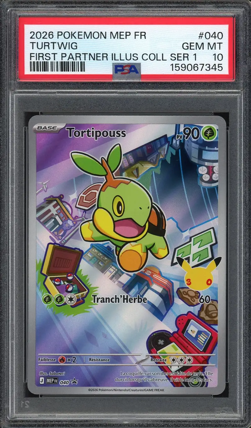 PSA 10 Tortipouss