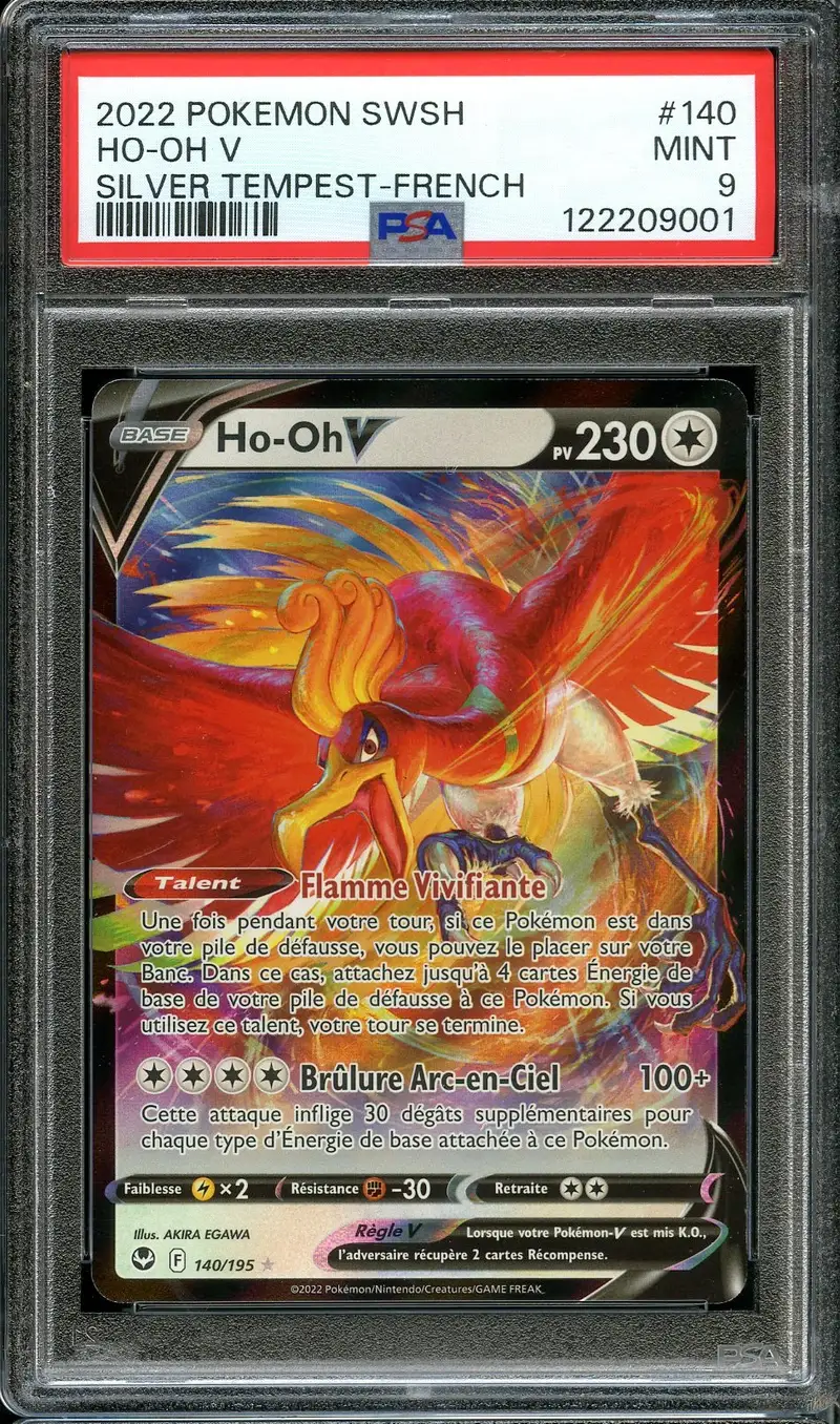PSA 9 Ho-Oh V